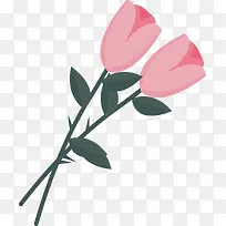 浪漫可爱粉红玫瑰