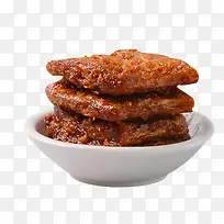 三块手撕素肉