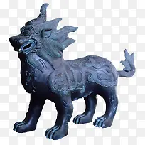 立体雕像神兽獬豸