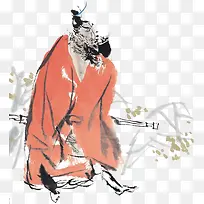 水墨人物