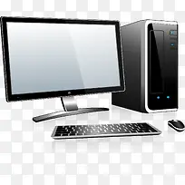 黑色数码电脑