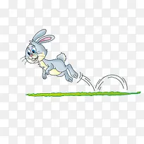 跳跃兔子