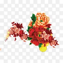 花开富贵PNG图片素材下载_图片编号7982796-PNG素材网