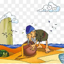 一千零一夜故事插画