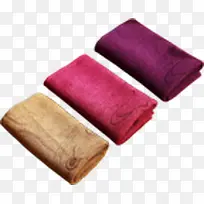 高清春季紫色毛巾