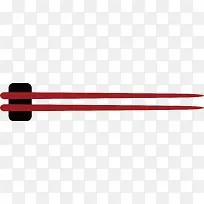 矢量图筷子