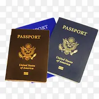欧美国家护照素材