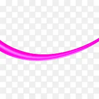 紫色丝带流线圆弧