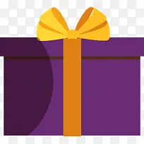 紫色包装礼物盒
