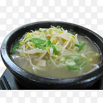 韩国料理豆芽汤