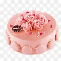 粉色的蛋糕