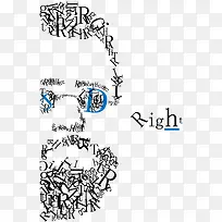 Right拼字