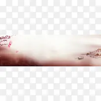 中年女装中国古典唯美背景banner