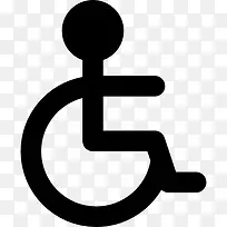 轮椅图标