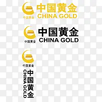 中国黄金标志矢量图