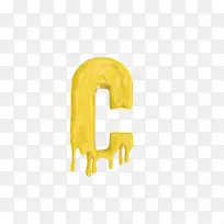 艺术字体英语字母C