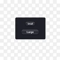 光滑的按钮ui设计PSD源文件