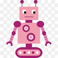 粉色的机器人