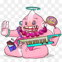 卡通魔人