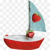 草莓小船