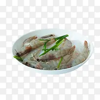 清蒸虾食材