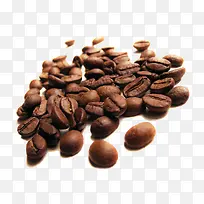 零散的咖啡豆