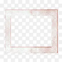 粉色花纹木框