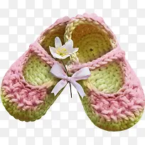 可爱 针织婴儿鞋