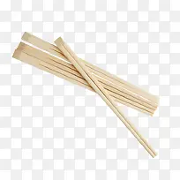 天然竹筷免抠素材