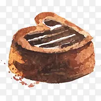 手绘巧克力甜食