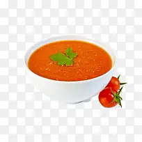 碗里的番茄汤