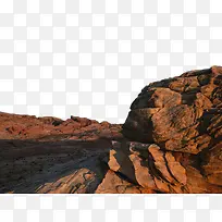 沙漠怪石风景