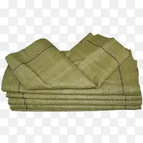 绿色成叠纺织袋