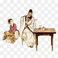 中国画古代