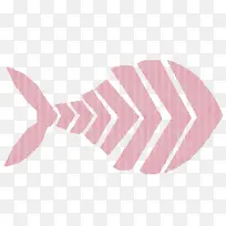 粉色鱼骨纹理
