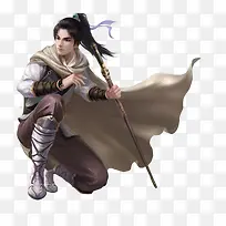 古风武侠披风侠客人物