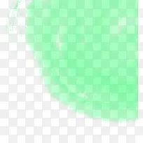 创意海报绿色效果墨迹