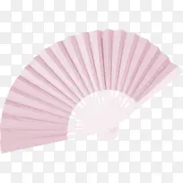 粉色漂亮折扇