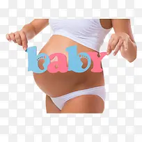 孕妇怀孕大肚子