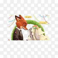 狐狸与兔子的婚礼