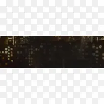 奢华梦幻黑色光晕背景banner