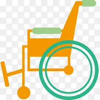 医用轮椅PNG下载