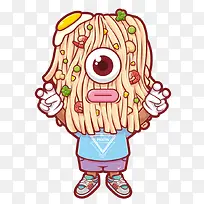 独眼的拉面怪人