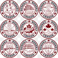 加拿大曲棍球标签