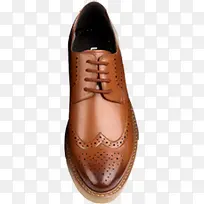 棕色春季男士皮鞋