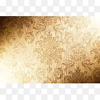金色刺绣花纹背景