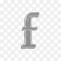 琥珀字母f