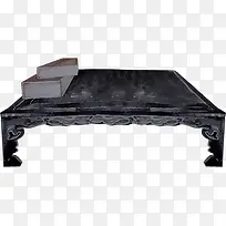 桌子中国风黑色石墨桌子
