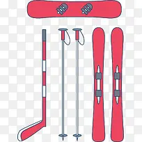 矢量滑雪工具
