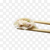 筷子中的饺子